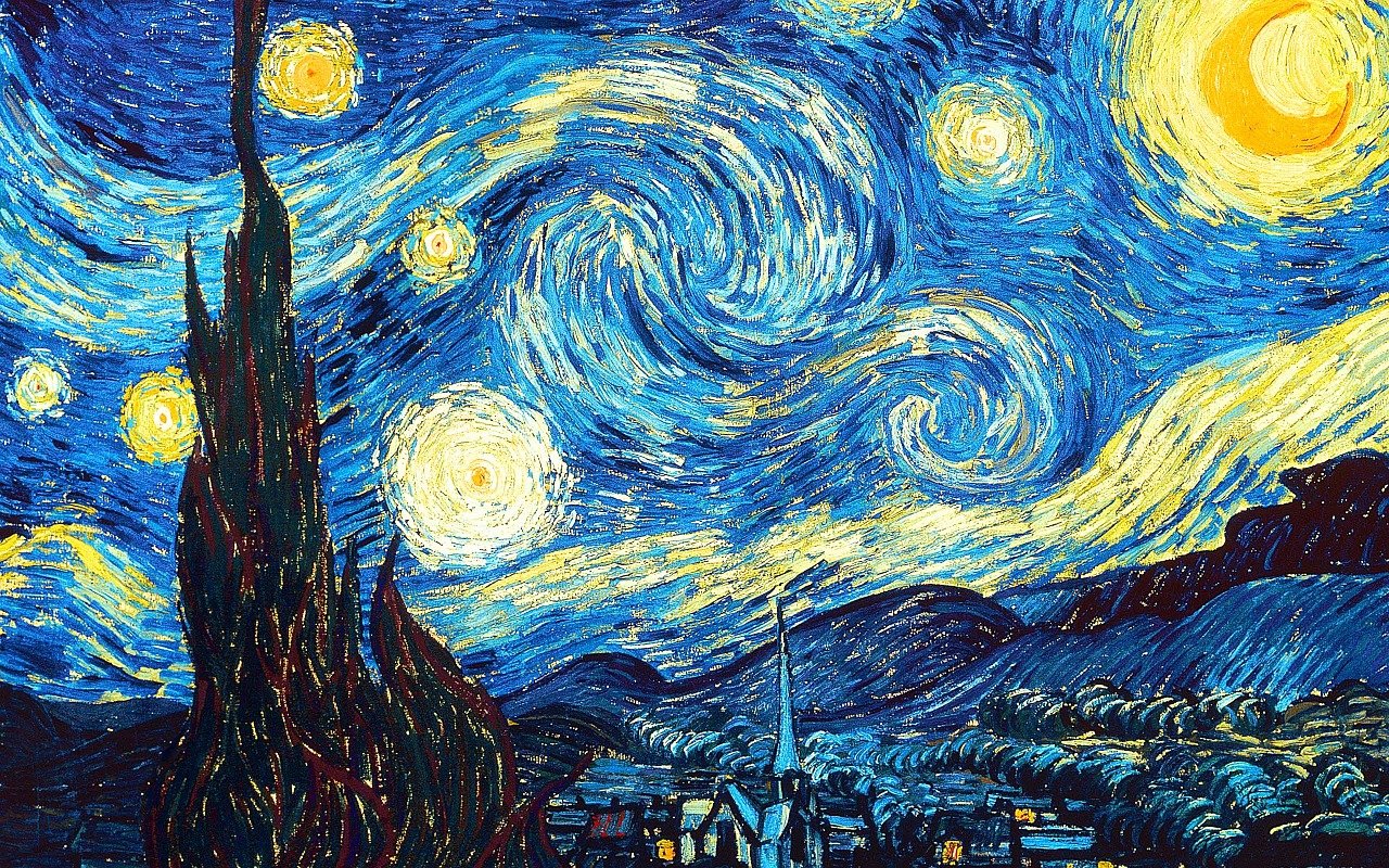 example of Van Gogh color use